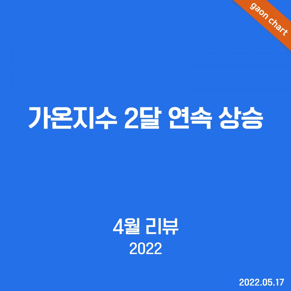 가온지수 2달 연속 상승 - 4월 리뷰(20...
